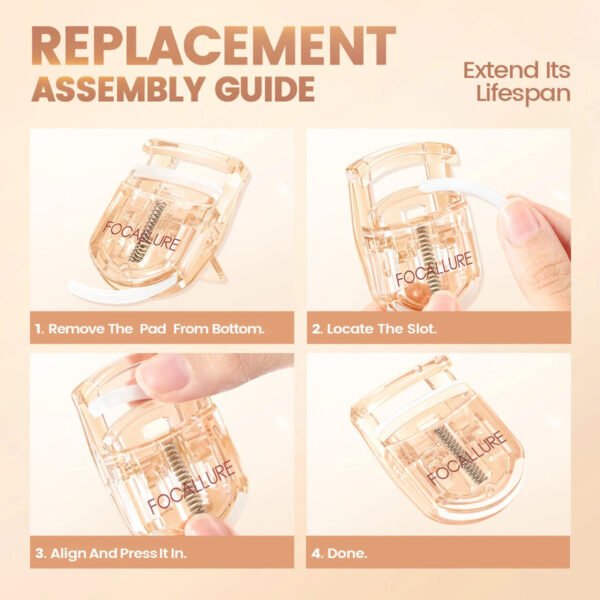 86e7755f-82c7-451f-9bf3-7174df8422c7_800x800.jpg FOCALLURE Portable Mini Eyelash Curler