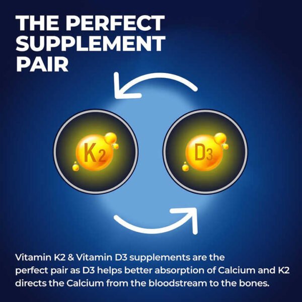 Vitamin D3 K2 Capsules for Immunity