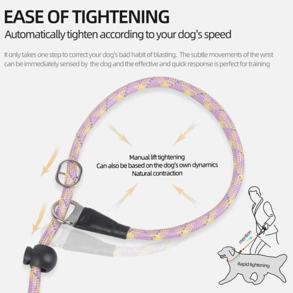 High-Quality Reflective Nylon Dog Rope Leash
