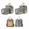 Outdoor Travel Expandable Pet Carrier Backpack