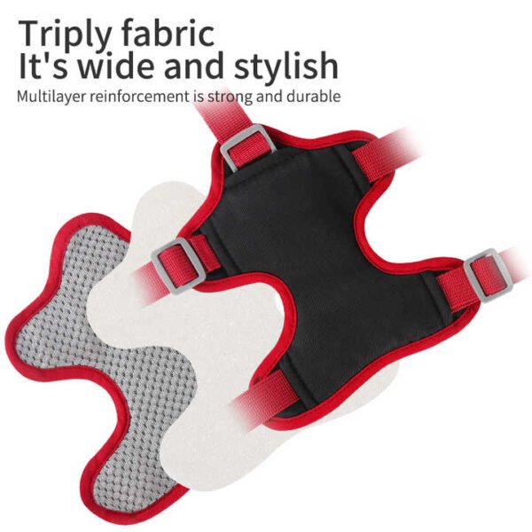 High-End Reflective Breathable Chest Vest Pet Harness